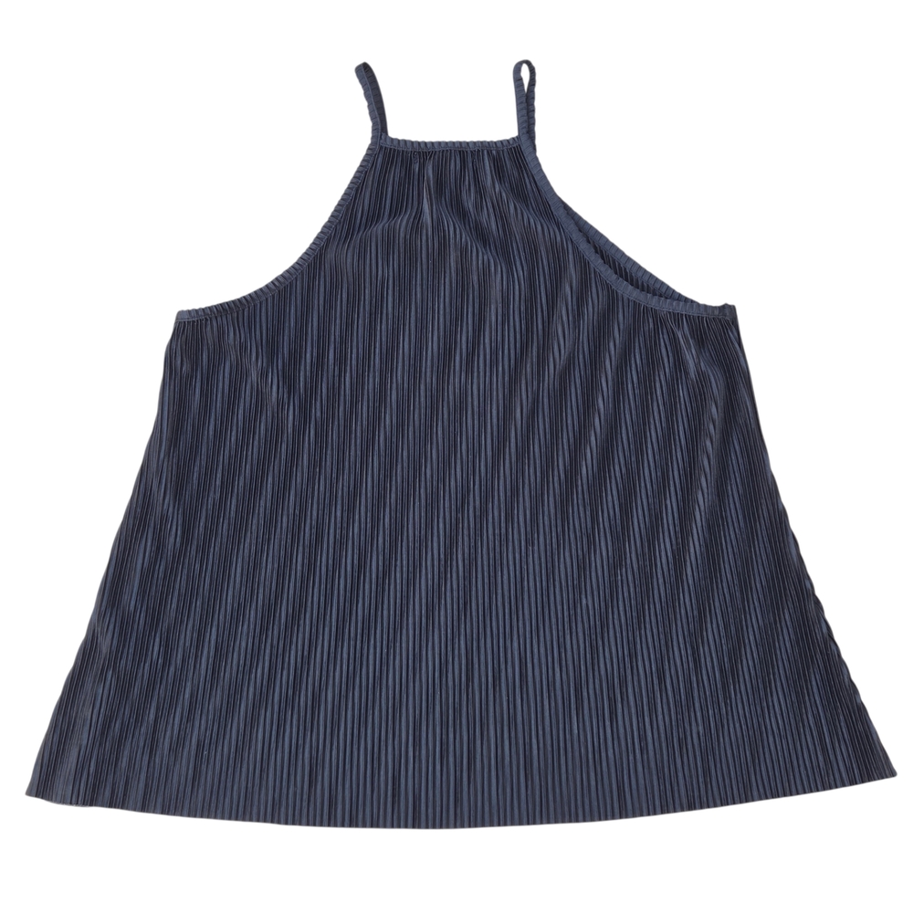 Shift Black Flowy Ribbed Tank Top Size S - Picture 2 of 6